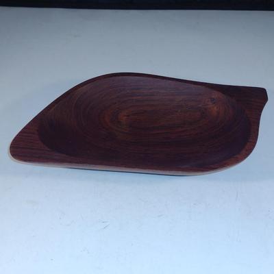 Carved Wooden Bowl- Approx 8 1/2" x 6"