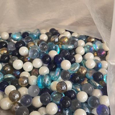 Glass Vases and Marbles