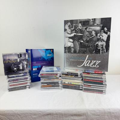 1073 Lot of Jazz CD's & Books