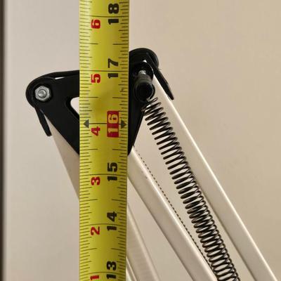 Adjustable White Desk Lamp
