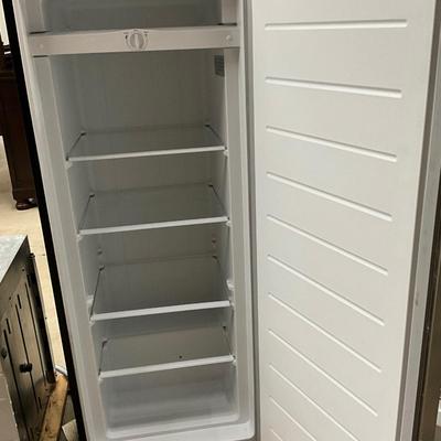 Lot P 679 Emerson Upright Freezer, Stainless Steel