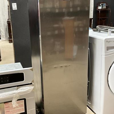 Lot P 679 Emerson Upright Freezer, Stainless Steel