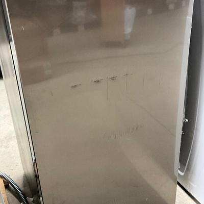 Lot P 679 Emerson Upright Freezer, Stainless Steel