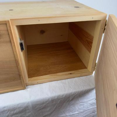 1092 Two Door Custom Made Cabinet