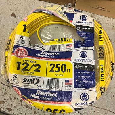 Romex, Wire & More Electrical Items (B1-MG)