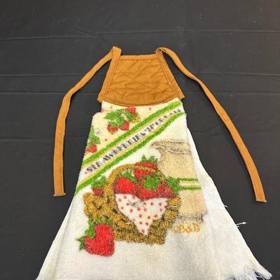 Vintage Aprons and Antique Handmade Potholders