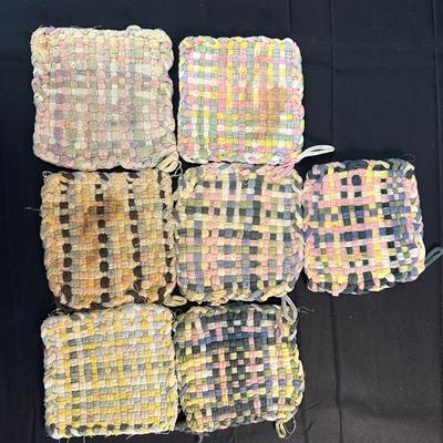 Vintage Aprons and Antique Handmade Potholders