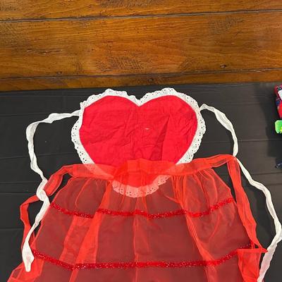 Vintage Aprons and Antique Handmade Potholders