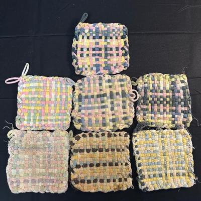 Vintage Aprons and Antique Handmade Potholders