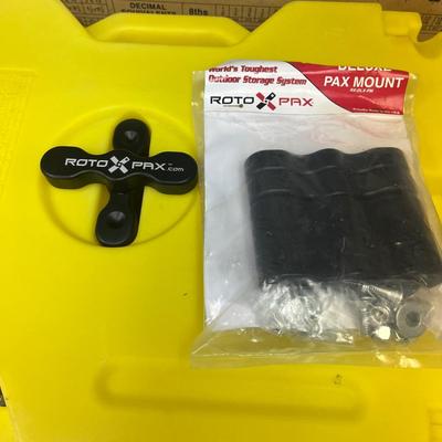 Roto Pax Diesel Cans With Mounting Brackets & More (B1-MG)