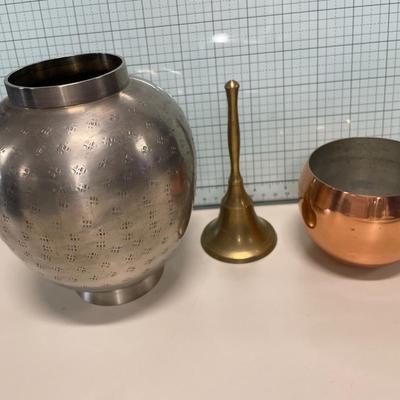 Different metal decor