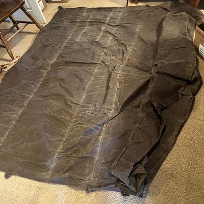 Coalcracker Waxed Canvas Tarps/Ground Covers (B1-MG)