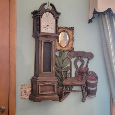 Tempus Fugit Wall Clock