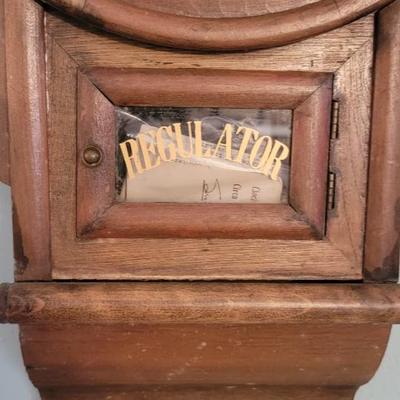 Circa 1900 Regulator wall clock