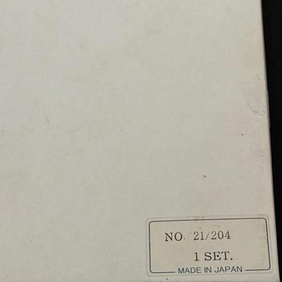 Fitz and Floyd Fox Napkin Rings and Canapé Knives, Decorative Plates and Napkins