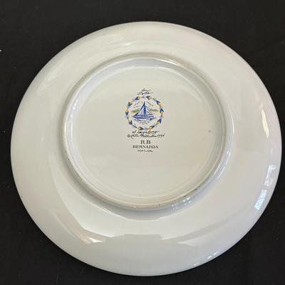 Fitz and Floyd Fox Napkin Rings and Canapé Knives, Decorative Plates and Napkins