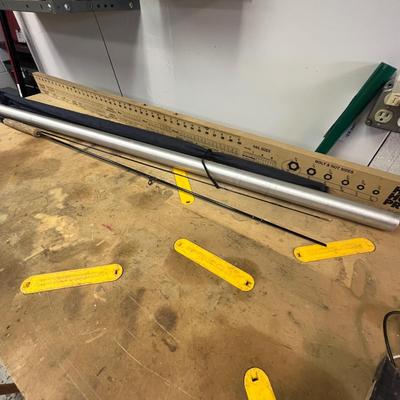 St Croix Pro Graphite Fly Rod & LL Bean Aluminum Tube Carrier (B1-MG)