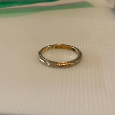 Baby Ring and Barrettes