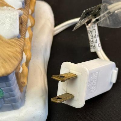 Lot of Christmas Decor including Snowman plates, Vintage Holly Berry Food Runners, Avon Santa Town Reindeer Lodge and More!