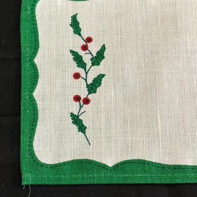 Lot of Christmas Decor including Snowman plates, Vintage Holly Berry Food Runners, Avon Santa Town Reindeer Lodge and More!