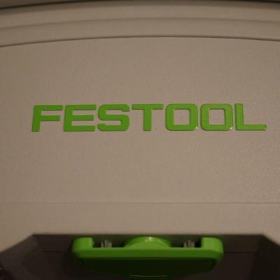 FESTOOL CIRCULAR TRACK PLUNGE SAW TS55 /575 387 PLUS/W HEPA VACUME
