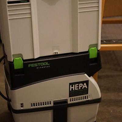 FESTOOL CIRCULAR TRACK PLUNGE SAW TS55 /575 387 PLUS/W HEPA VACUME