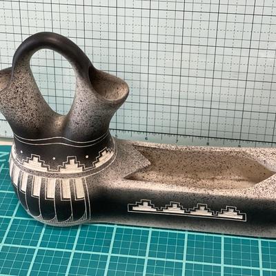Harrison signed pottery