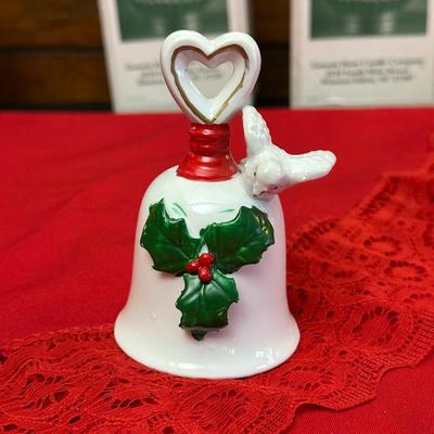 Lot of Christmas Decor including Vintage Red Table Cloth, Hand Knitted Pillow and More!