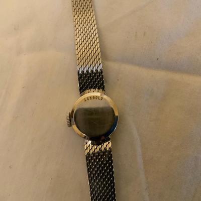 Omega Ladies 14K White Gold Mesh watch