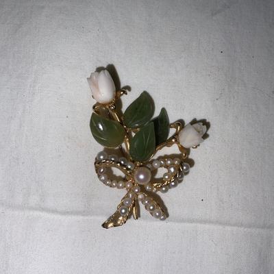 Lot of 2 Vintage Brooches