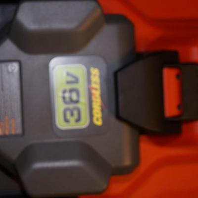 BLACK AND DECKER BATTERY OPERATED LAWNMOWER 36 VOLT 19" CUT