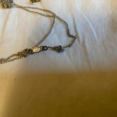 Lot of Gold toned chains