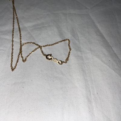 Lot of Gold toned chains