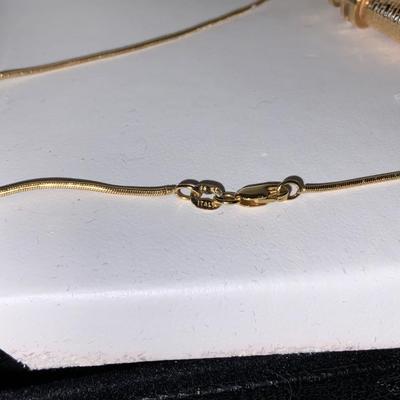 Ballou 14K Lighthouse Necklace and Pendant With Diamond