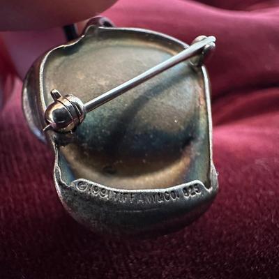 1990’s Tiffany and Company Sterling Silver Bucket Pin