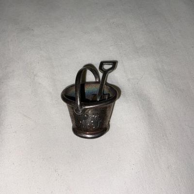1990’s Tiffany and Company Sterling Silver Bucket Pin