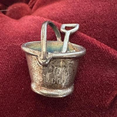1990’s Tiffany and Company Sterling Silver Bucket Pin