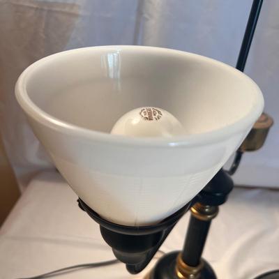 Vintage Toleware Student Lamp (LR-RG)