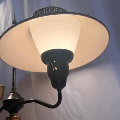 Vintage Toleware Student Lamp (LR-RG)