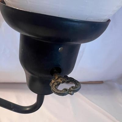 Vintage Toleware Student Lamp (LR-RG)