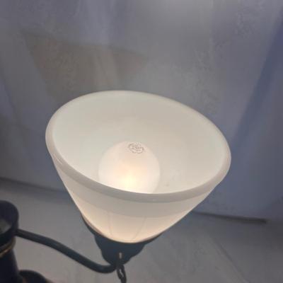 Vintage Toleware Student Lamp (LR-RG)