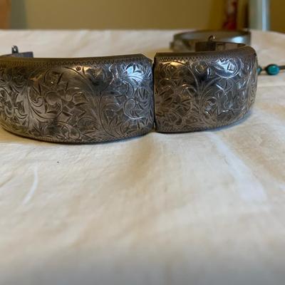 Lot of 2 silver Bracelets