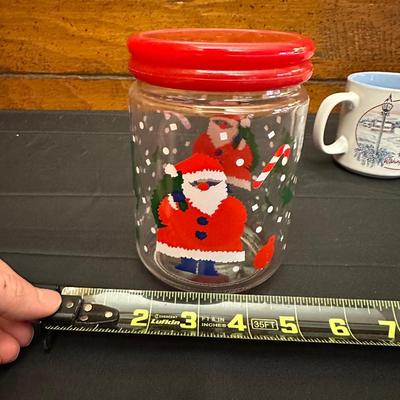 Lot of Vintage Christmas Decor including Mugs, Aprons and More!