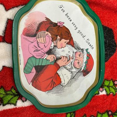 Lot of Vintage Christmas Decor including Mugs, Aprons and More!