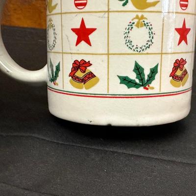 Lot of Vintage Christmas Decor including Mugs, Aprons and More!