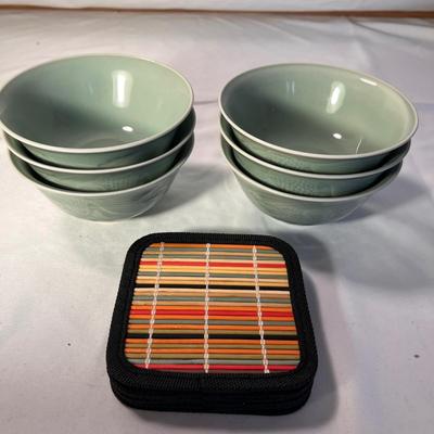 Celadon ‘Koi Fishbowl’ Dishes & More (LR-RG)
