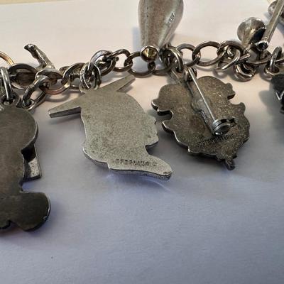 Lot of 3 Silver Bracelets.