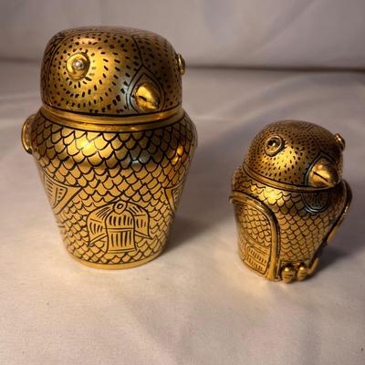 Burmese Laquerware Boxes & Buddha Statue (LR-RG)