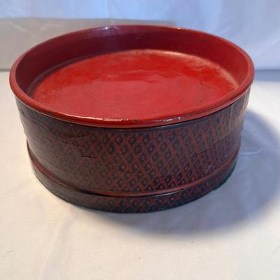 Myanmar Monk's Bowl, Lacquerware Betel Boxes (DR-RG)