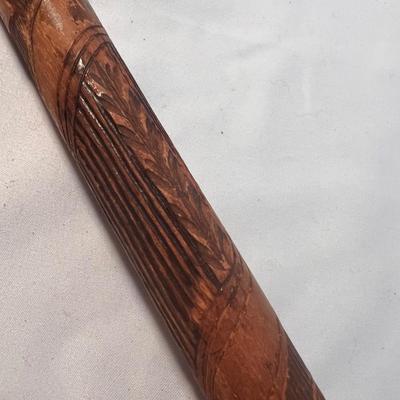 Hand Carved Walking Stick (D-RG)